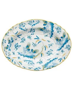 Ginori 1735 Asiatische Küche|Porzellan|Oro di Doccia Servierplatten oval