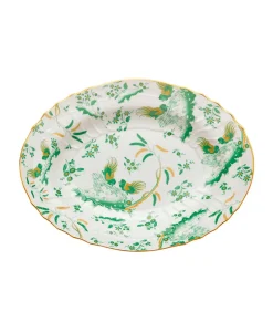 Ginori 1735 Asiatische Küche|Porzellan|Oro di Doccia Servierplatten oval