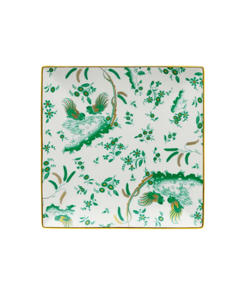 Ginori 1735 Asiatische Küche|Porzellan|Oro di Doccia Servierplatten flach