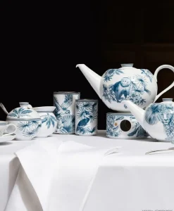 Sieger by Fu00fcrstenberg Tassen|Kaffee Und Tee|Paraíso Blue Tassen zylindrisch