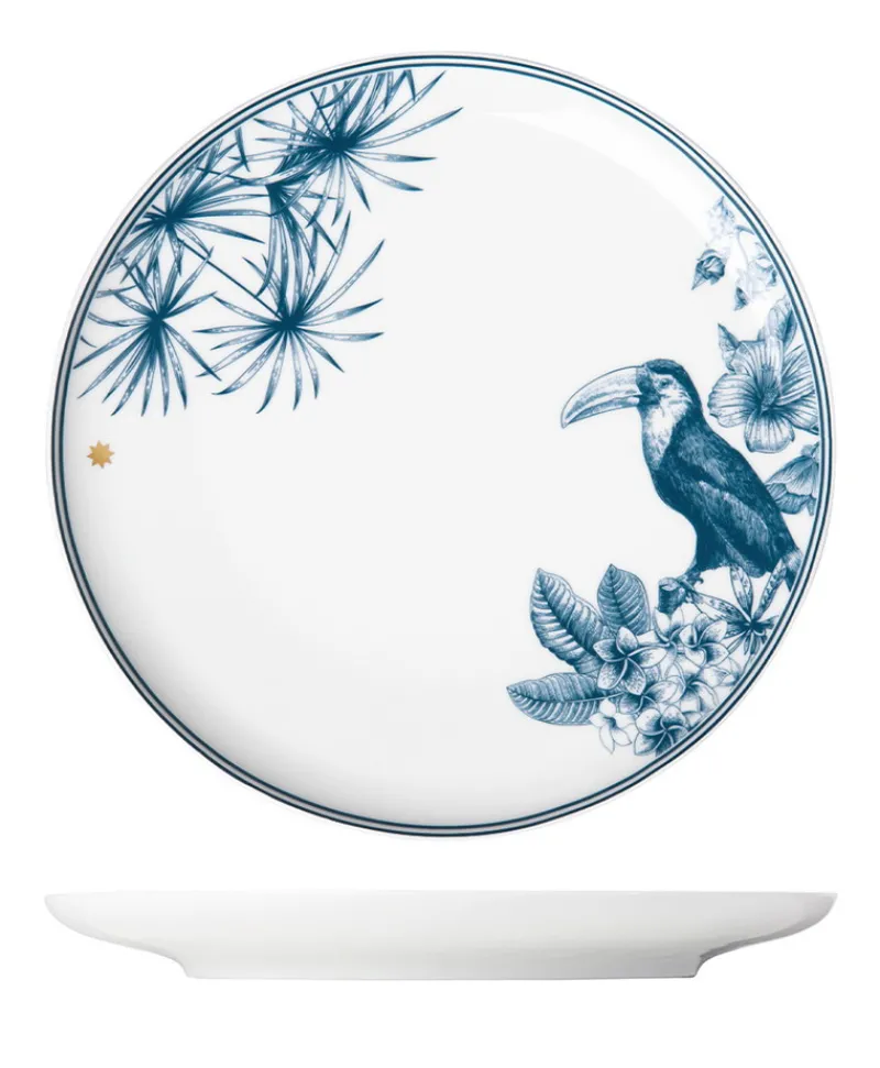 Sieger by Fu00fcrstenberg Porzellan|Teller|Paraíso Blue Teller Coupform