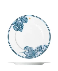 Sieger by Fu00fcrstenberg Porzellan|Teller|Paraíso Blue Teller Fahnenform