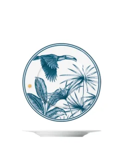 Sieger by Fu00fcrstenberg Porzellan|Teller|Paraíso Blue Teller Fahnenform