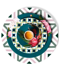 Sieger by Fu00fcrstenberg Porzellan|Teller|Paraíso Teller Fahnenform