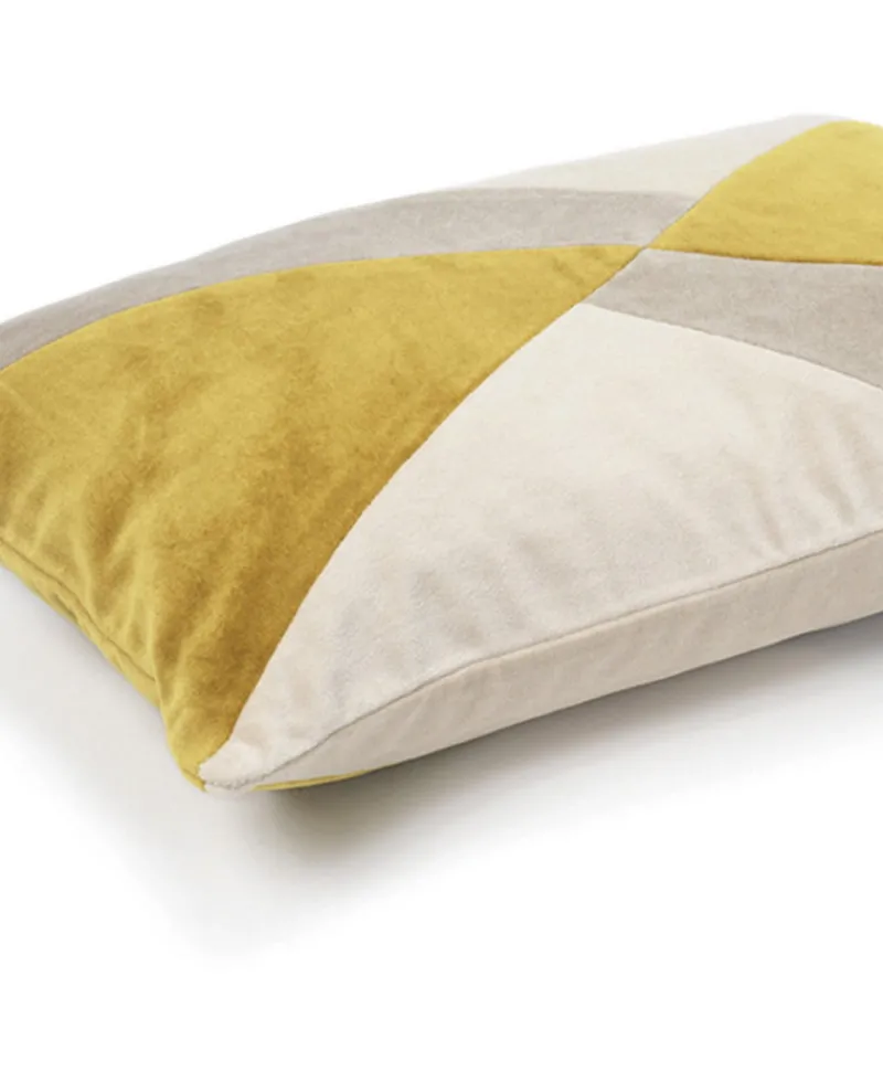 u00c9litis Kissen|Patchwork Samtkissen Clio