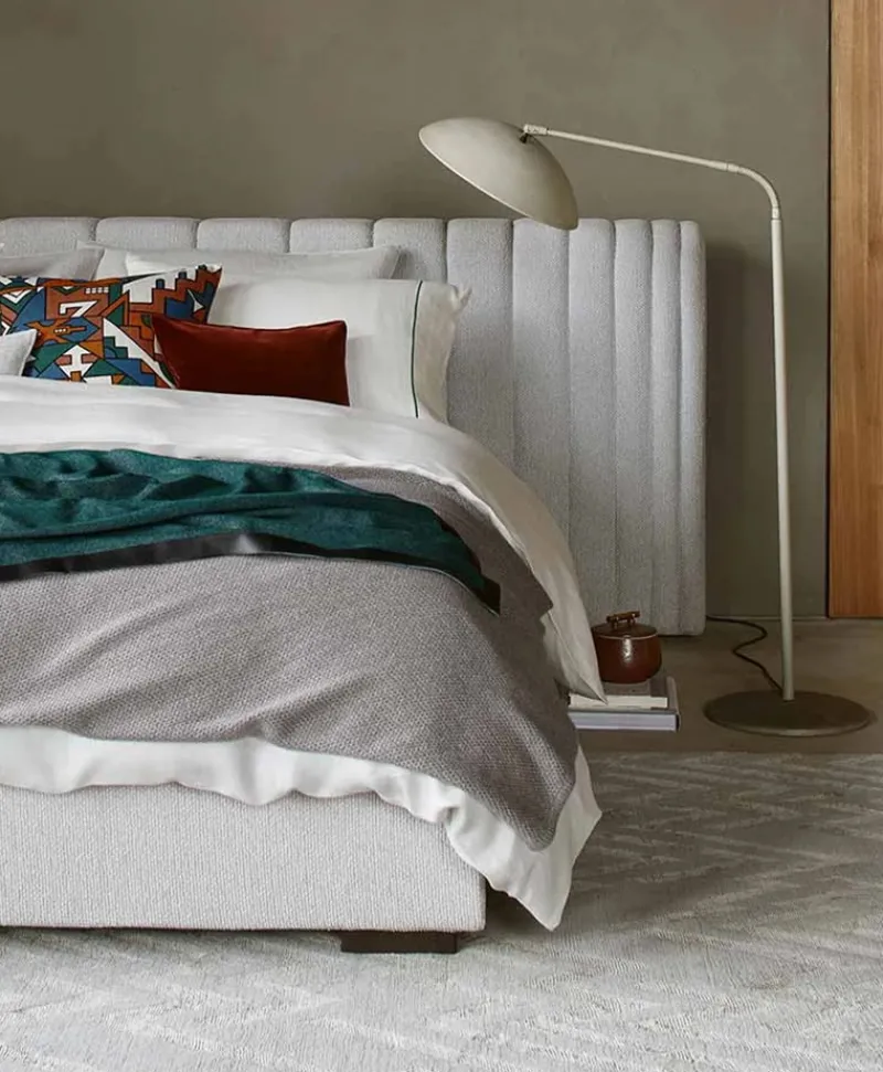 Luiz Decken Und Plaids|Plaid Rice aus 100% Merinowolle