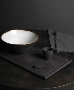 Ton Stein Gut Asiatische Küche|Keramik|Ramen Set “Schwarze Erde”