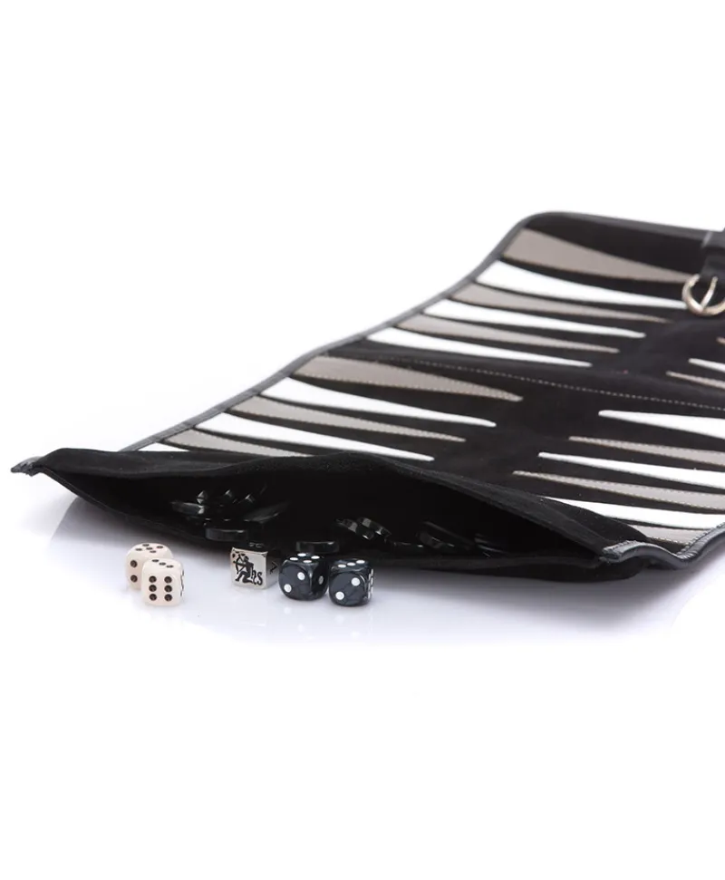 Hector Saxe Paris Reiseaccessoires|Spiele|Reise-Backgammon Victor aus Leder