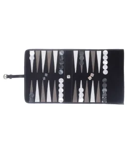 Hector Saxe Paris Reiseaccessoires|Spiele|Reise-Backgammon Victor aus Leder
