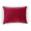 u00c9litis Kissen|Samtkissen Aristote mit Paspelveredelung