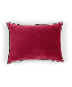 u00c9litis Kissen|Samtkissen Aristote mit Paspelveredelung