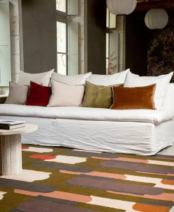 u00c9litis Kissen|Samtkissen Aristote mit Paspelveredelung