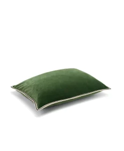 u00c9litis Kissen|Samtkissen Aristote mit Paspelveredelung