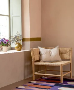 u00c9litis Kissen|Samtkissen Aristote mit Paspelveredelung