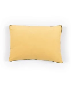 u00c9litis Kissen|Samtkissen Athena mit Paspelveredelung