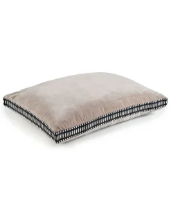 u00c9litis Kissen|Samtkissen Athena mit Paspelveredelung