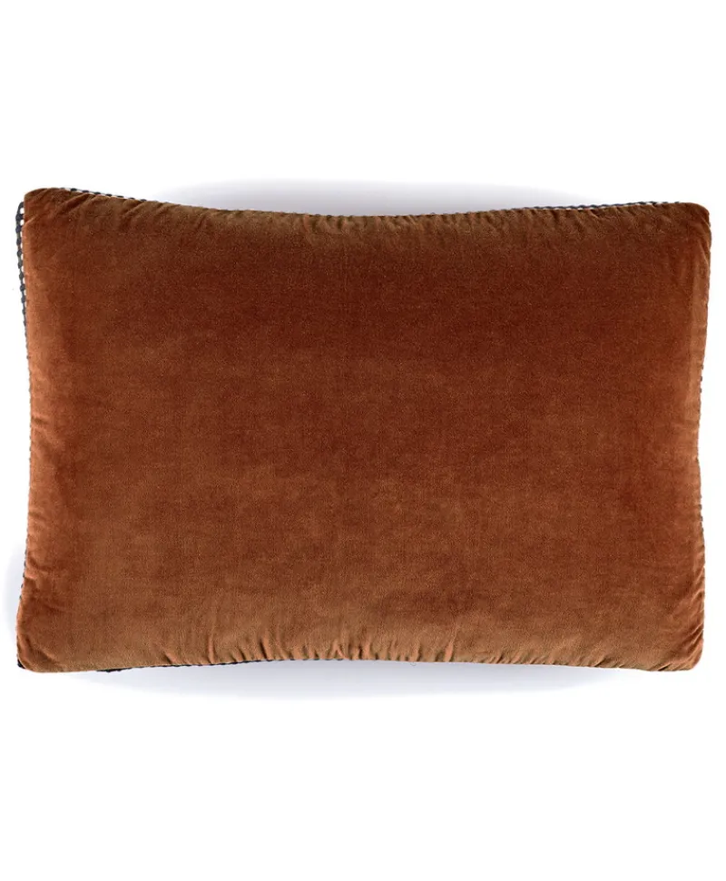 u00c9litis Kissen|Samtkissen Athena mit Paspelveredelung