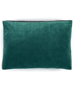 u00c9litis Kissen|Samtkissen Athena mit Paspelveredelung