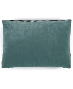 u00c9litis Kissen|Samtkissen Athena mit Paspelveredelung