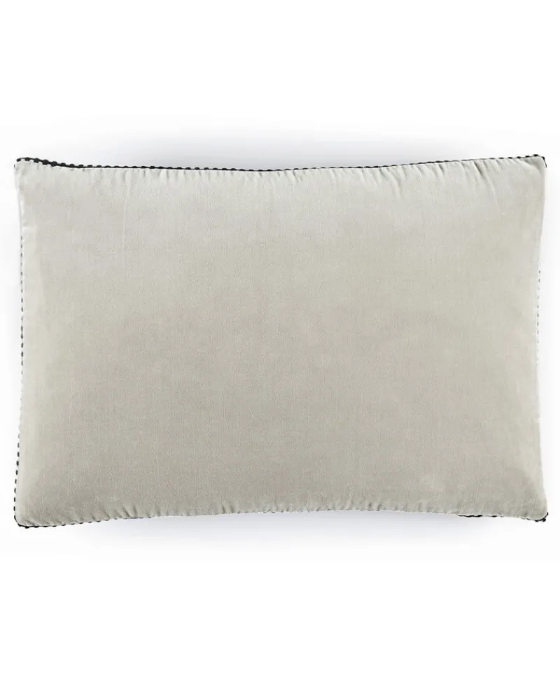 u00c9litis Kissen|Samtkissen Athena mit Paspelveredelung