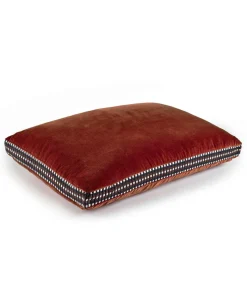 u00c9litis Kissen|Samtkissen Athena mit Paspelveredelung