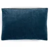 u00c9litis Kissen|Samtkissen Athena mit Paspelveredelung