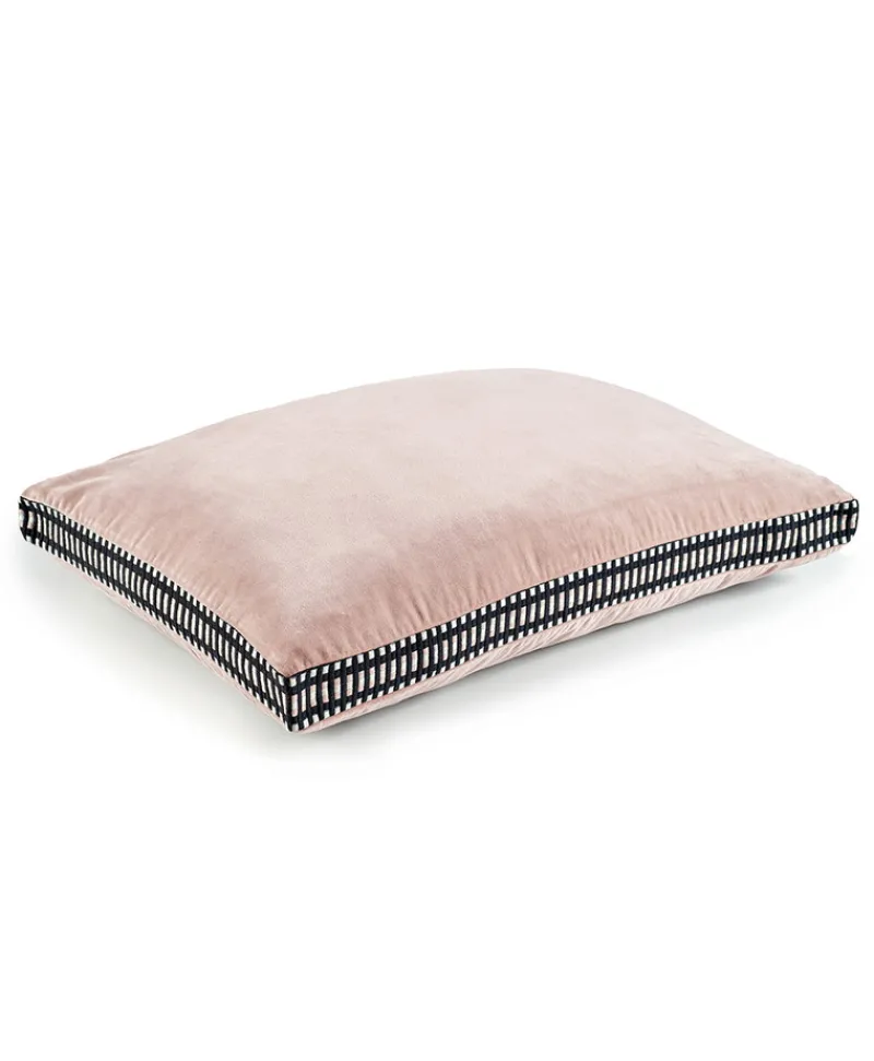 u00c9litis Kissen|Samtkissen Athena mit Paspelveredelung