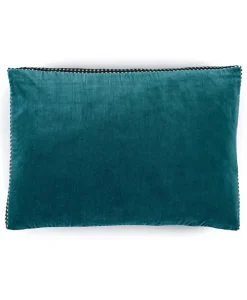 u00c9litis Kissen|Samtkissen Athena mit Paspelveredelung