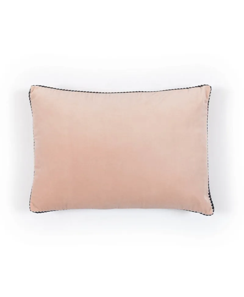 u00c9litis Kissen|Samtkissen Athena mit Paspelveredelung