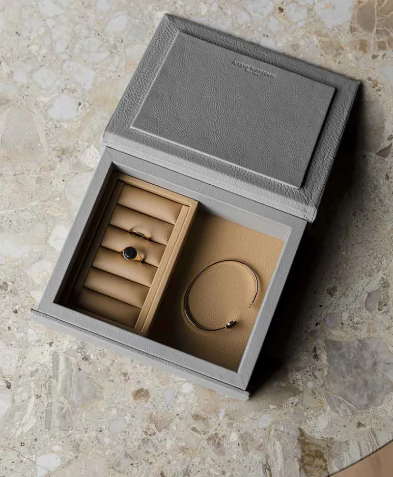 August Sandgren Schmuckaufbewahrung|Schmuckkästchen aus Leder