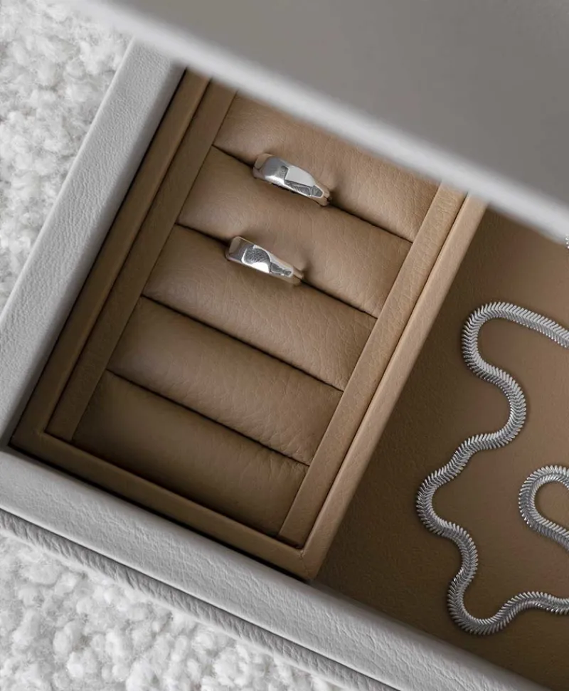 August Sandgren Schmuckaufbewahrung|Schmuckkästchen aus Leder