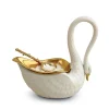 L'Objet Schalen|Pfeffer Und Salz|Schwan Salzschale mit Löffel