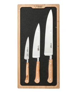 Laguiole en Aubrac Messer|Set aus 3 Küchenmessern "Klassisch"