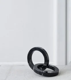 Kristina Dam Kunst Und Skulpturen|Skulptur MARBLE CIRCLE black