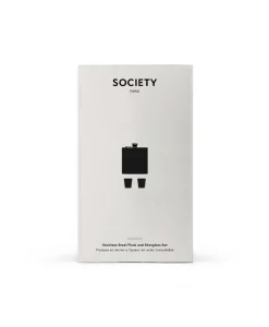 Society Paris Bar- Und Weinzubehör|Stainless Steel Flask and Shotglass Set