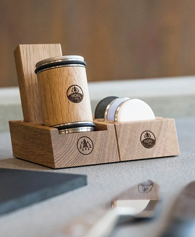 Horl Messer|Station für Schleifscheiben