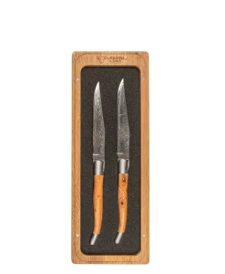 Laguiole en Aubrac Messer|Besteck|Steakmesser 2er-Set