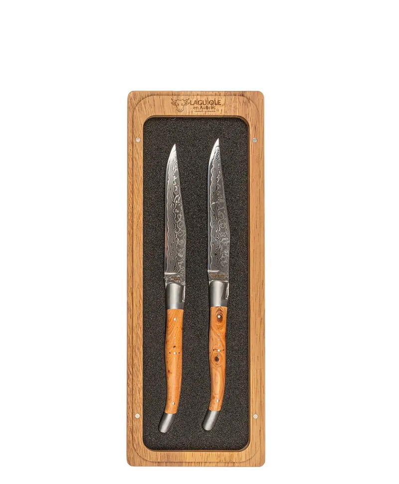 Laguiole en Aubrac Messer|Besteck|Steakmesser 2er-Set