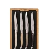 Laguiole en Aubrac Edles Handwerk|Messer|Steakmesser-Set Corian Crème