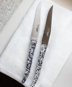 Laguiole en Aubrac Messer|Besteck|Steakmesser-Set Pailletten