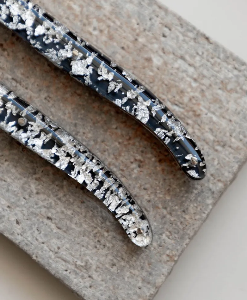 Laguiole en Aubrac Messer|Besteck|Steakmesser-Set Pailletten