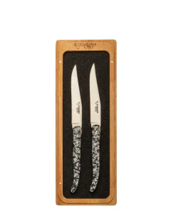 Laguiole en Aubrac Messer|Besteck|Steakmesser-Set Pailletten