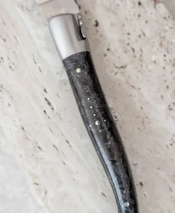 Laguiole en Aubrac Messer|Besteck|Taschenmesser "Karbon mit Farbreflexen"