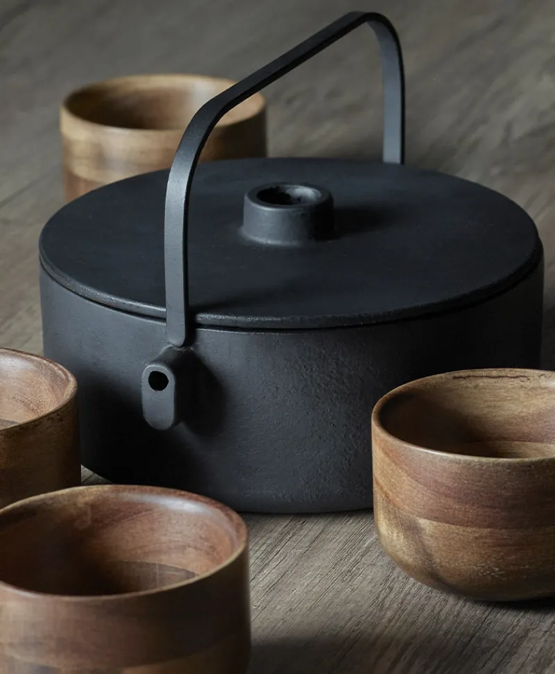 Serax Kaffee Und Tee|Asiatische Küche|Teekanne Gusseisen COLLAGE