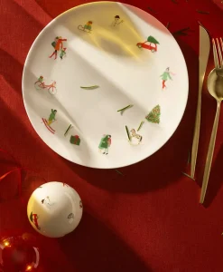 Dibbern Porzellan|Weihnachtskugel NOËL