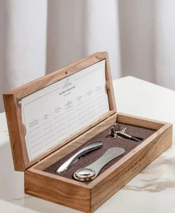 L'Atelier du Vin Bar- Und Weinzubehör|Küchenutensilien|Weinzubehörset in Holzbox "Mini Collector 1"