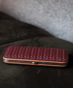 F. HAMMANN Reiseaccessoires|Maniküre Etuis|Woven Manicure Frame M – Maniküre-Etui Flechtleder