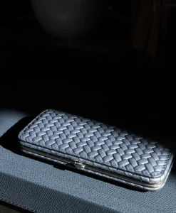 F. HAMMANN Reiseaccessoires|Maniküre Etuis|Woven Manicure Frame M – Maniküre-Etui Flechtleder