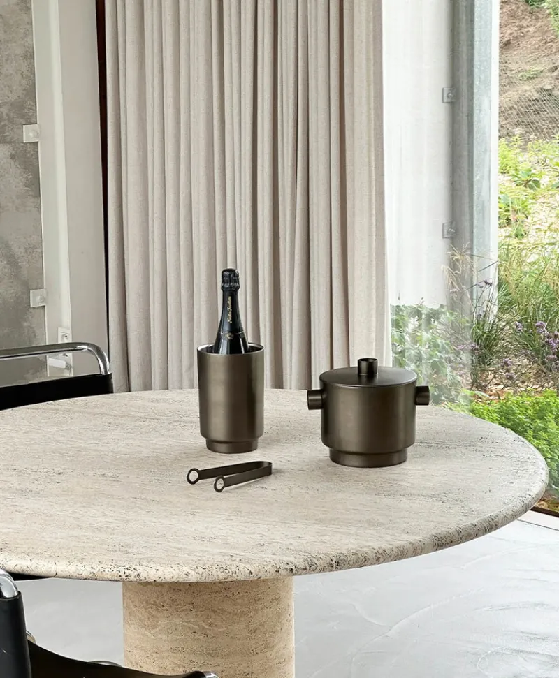 XLBOOM Bar- Und Weinzubehör|Wein- Und Champagnerkühler|Zange Rondo für Eiswürfel